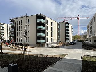 Bild zu Noch zu errichtende 2-Zimmer-Wohnung mit Nord-/Ostbalkon und offener Küche in Rostock-Lichtenhagen