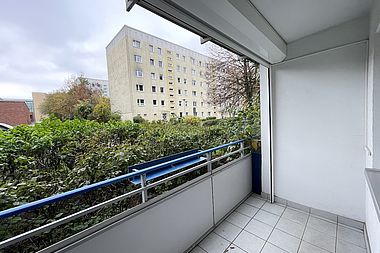 Bild zu 1-Zimmer-Erdgeschosswohnung mit Balkon in Rostock-Südstadt